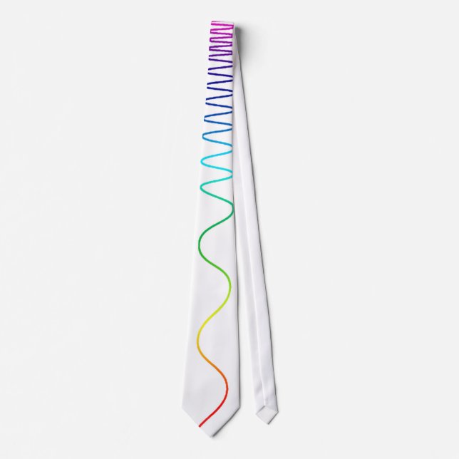Cravate de longueur d'onde (Devant)