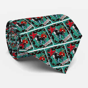 Cravate de lutte de cowboy de boeuf occidental de