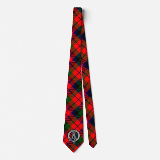cravate de macnaughton tartan (Devant)