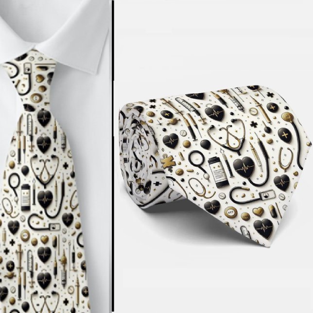 Cravate de Médecin | Cravate de Professionnel de l (Créateur téléchargé)