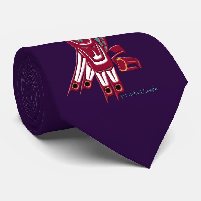 Cravate de mode HAIDA EAGLE (Roulé)
