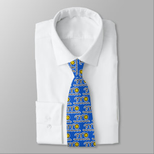 cravate de motif de water-polo