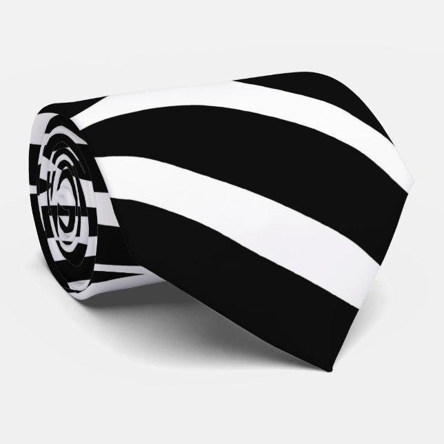 Cravate de Motif Zebra Skin (Roulé)