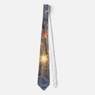 Cravate de neige - conception de la cravate des