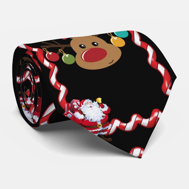 Cravate de Noël (Roulé)