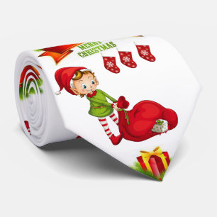 Cravate de Noël, Elfe