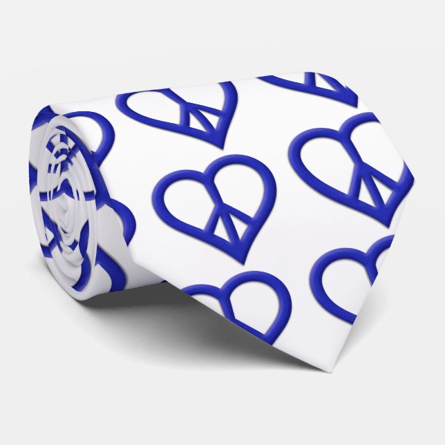 Cravate de paix et d'amour (Roulé)