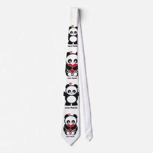 Cravate de Panda® d'amour