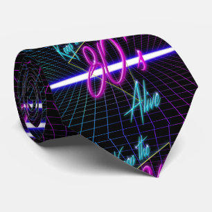 cravate de partie des années 80