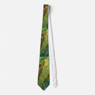 CRAVATE DE PEAU DE CAMÉLÉON