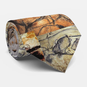 Cravate de peintures de caverne de Chauvet