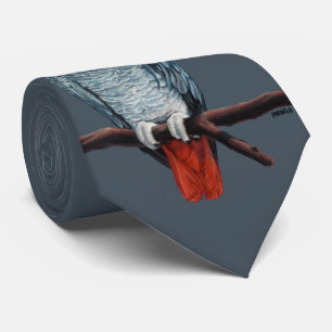 Cravate de perroquet Perroquet gris africain Neckt