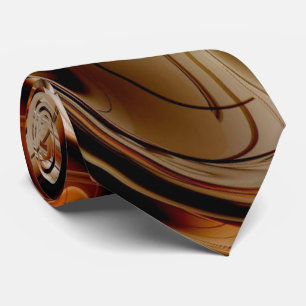 Cravate de plaisir de remous de caramel