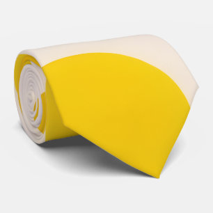 Cravate de points jaunes ensoleillés