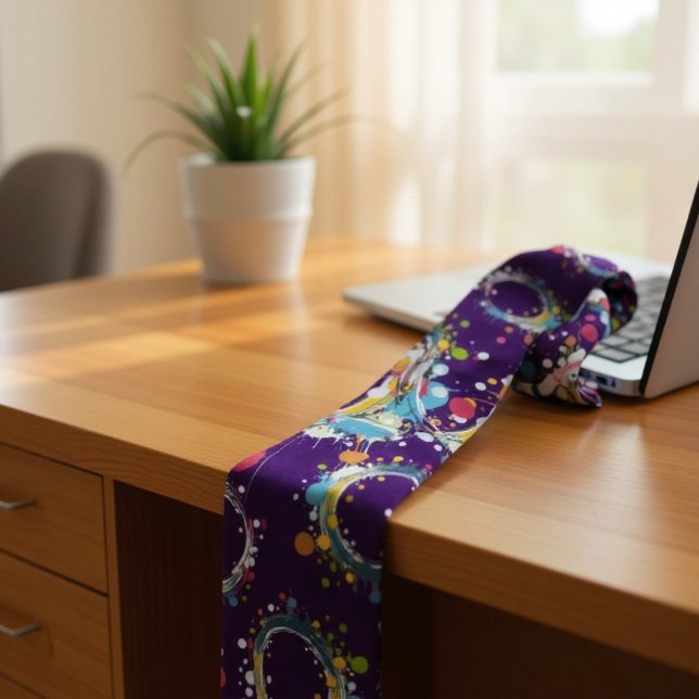 Cravate de rêve colorée (Créateur téléchargé)