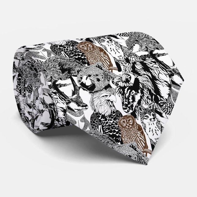 Cravate de Support- de hibou (Roulé)