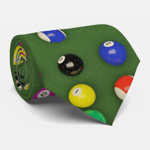 Cravate de table de billard de boules de billards