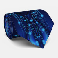 Cravate de technologie Blue Light