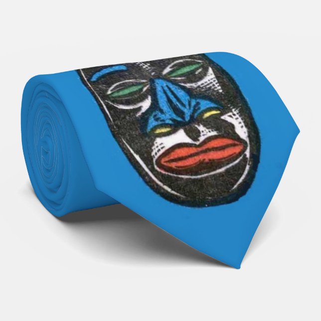 Cravate de totem de Tiki (Roulé)