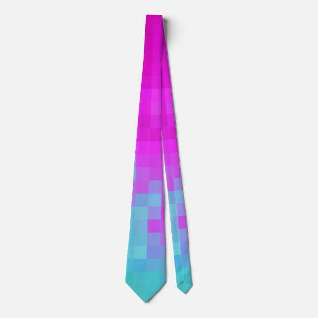 Cravate de vague de pixel (Devant)