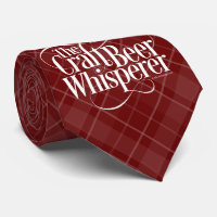 Cravate de Whisperer de bière d'artisanat