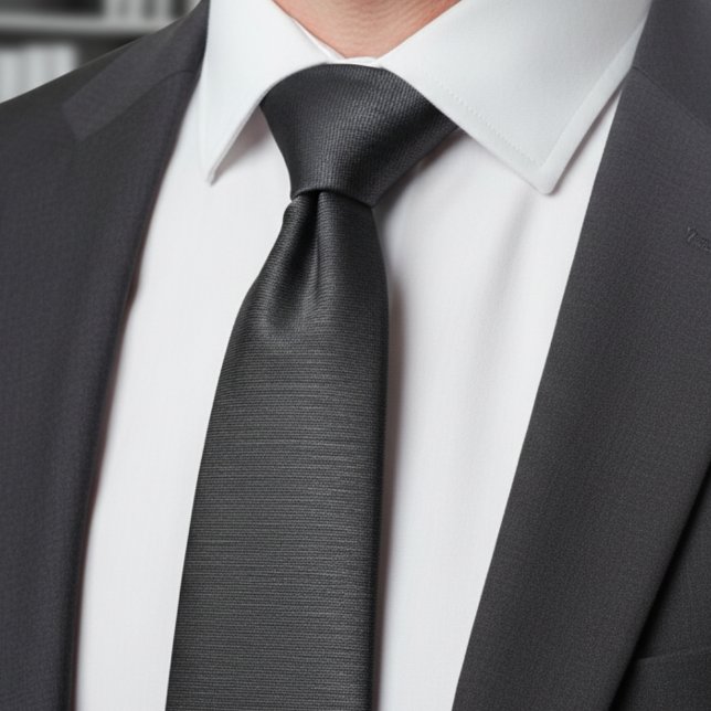Cravate Dégradé Graphite | Graphite Ombré Foncé (Créateur téléchargé)