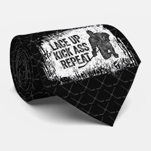 Cravate Dentelle.Recommencer. (hockey)