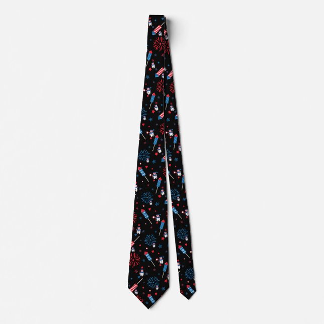 Cravate Dentist Neck Tie 4 juillet (Devant)