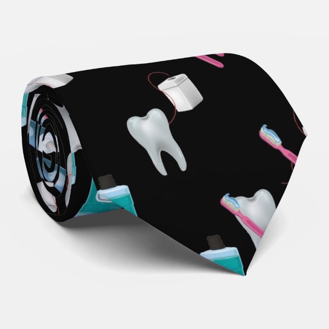 Cravate dentiste 6 (Roulé)