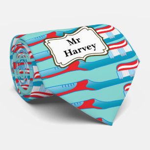 Cravate Dentiste Dental Assistant Hôpital Hygiéniste Dent