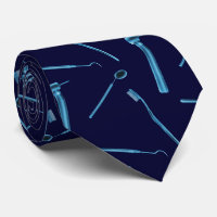 Dentiste Hygiéniste Outils dentaires Marine Bleu