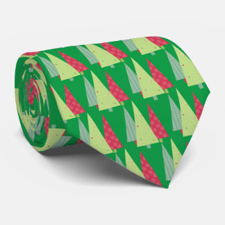 Cravate des arbres de Noël