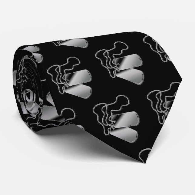 CRAVATE DES BALISES DE CHIENS MILITAIRES (Roulé)