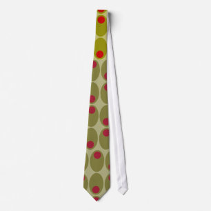cravate des olives martini