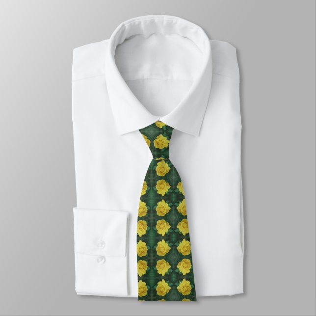 Cravate des pétales d'or (Attaché)