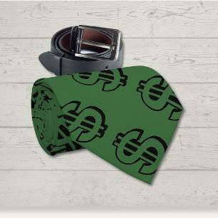 Cravate des signes monétaires