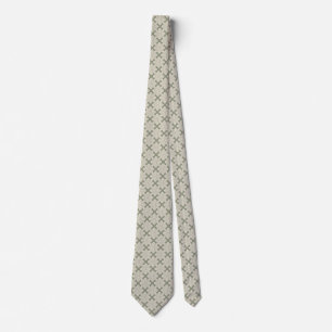Cravate Design de fleurs vert Sage