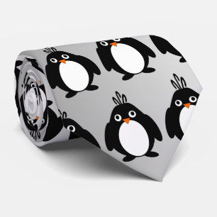 Cravate Design de pingouin