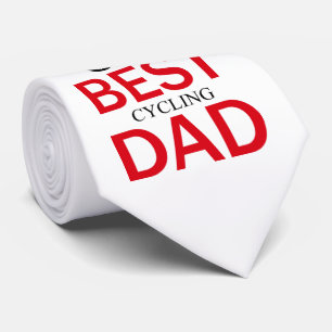 Cravate Design de texte original MEILLEUR CYCLISME Fête de