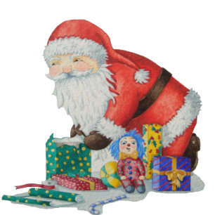 Cravate design saisonnier original de père Noël pour noël