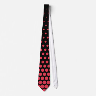Cravate Désir Polka Dot moderne Noir