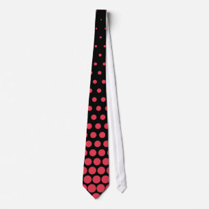 Cravate Desire Polka Dot Modern Black