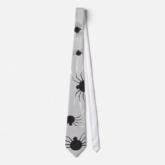 Cravate Dessin Black Spider Et Web Fun Halloween Party