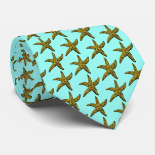 Cravate Dessin vintage Starfish