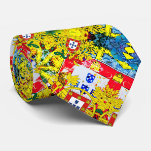 Cravate dessins portugais