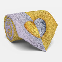 Deux coeurs comme un Mariage d'argent d'or