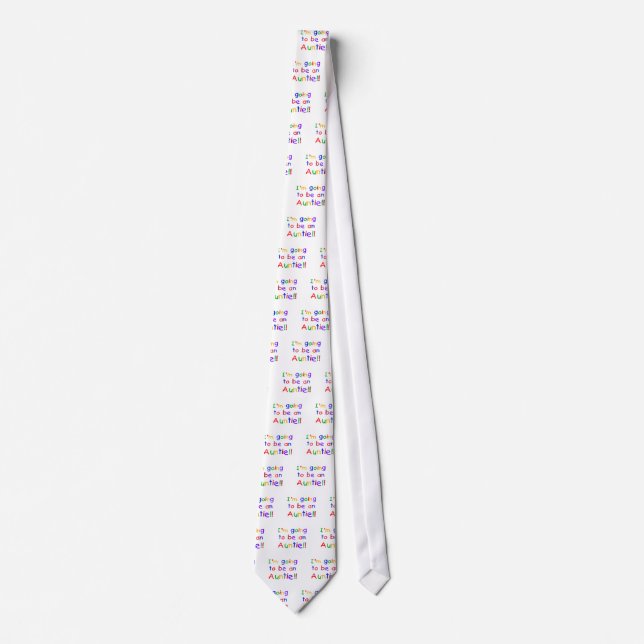Cravate Devenir une Tante Couleurs primaires (Devant)