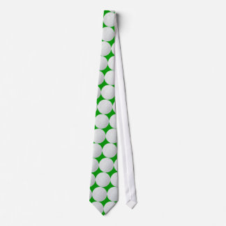 Cravate d'herbe verte de joueur de golf