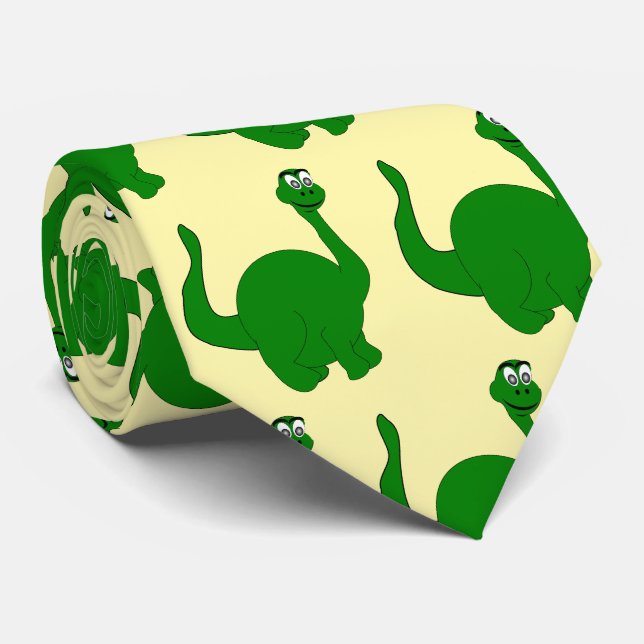 Cravate Dinosaure Design (Roulé)