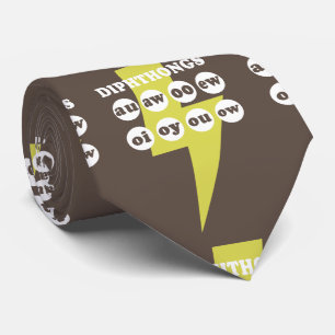 Cravate Dipthongs Apprendre l'anglais avec des phoniques